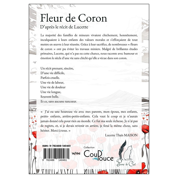 Fleur de Coron - D'après le récit de Lucette