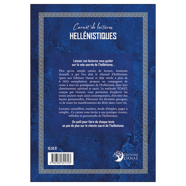 Carnet de lectures hellénistiques - Approfondir ta sagesse, honorer les divinités antiques, livre après livre