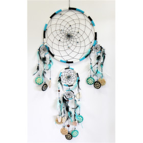 Attrape-rêves bleu turquoise - TGM