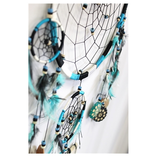 Attrape-rêves bleu turquoise - TGM