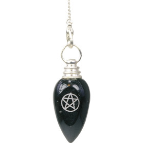 Pendule Onyx Pentagramme