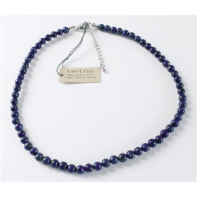 Collier Lapis Lazuli Perles rondes 6 mm