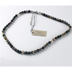 Collier Tourmaline de couleur Perles rondes 7 mm