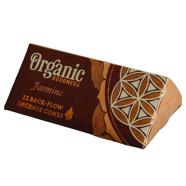 Encens Cône Organic Jasmin Cône Backflow 41 grs