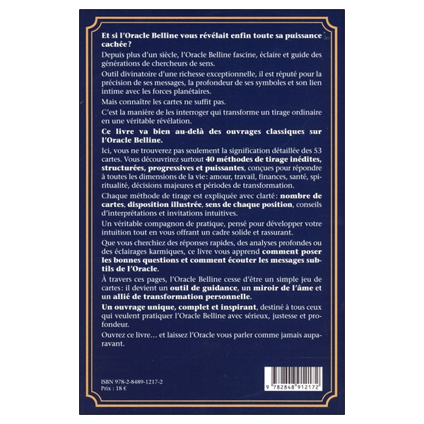 L'Oracle Belline - 40 tirages sacrés pour explorer, prédire et transformer sa destinée