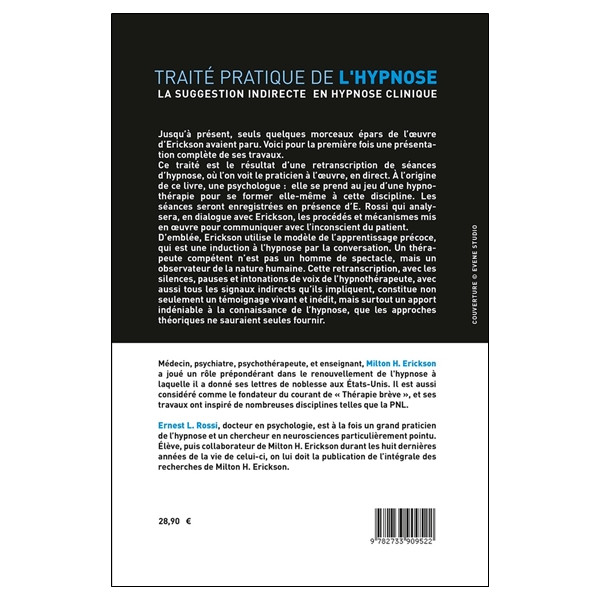 Traité pratique de l'hypnose - La suggestion indirecte en hypnose clinique