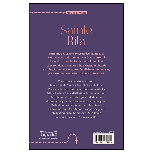 Sainte Rita - Neuvaine et prières