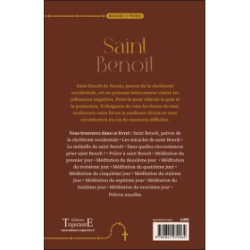 Saint Benoît - Neuvaine et prières