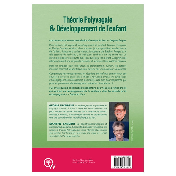 Théorie Polyvagale & Développement de l'enfant - Regards croisés de deux médecins au service de l'enfance