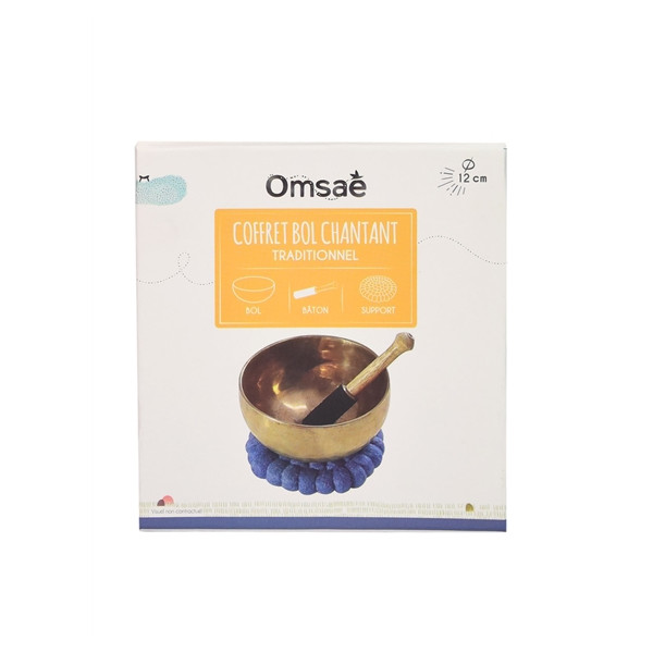 Coffret Bol Chantant Traditionnel Diamètre 12 cm