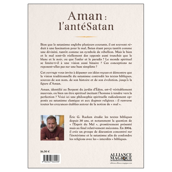 Aman : l'antéSatan - Le renversement du Mal