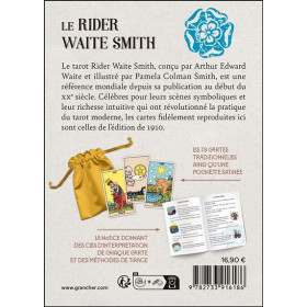 Le Rider Waite Smith - Les 78 cartes traditionnelles & 1 notice - Coffret