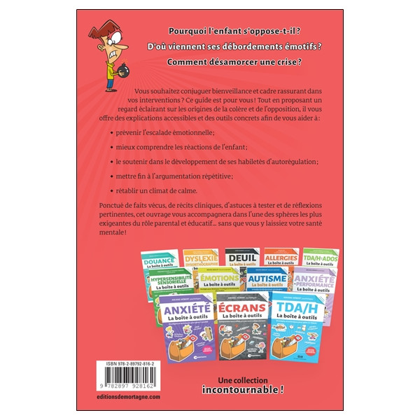 Crises, colère et opposition - La boîte à outils