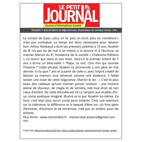 Le serpent aux écailles d'or