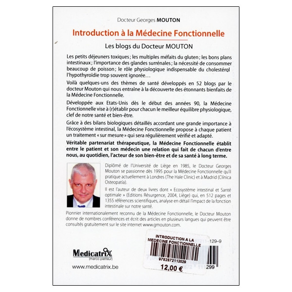 Introduction à la Médecine Fonctionnelle - Les blogs du Docteur Mouton
