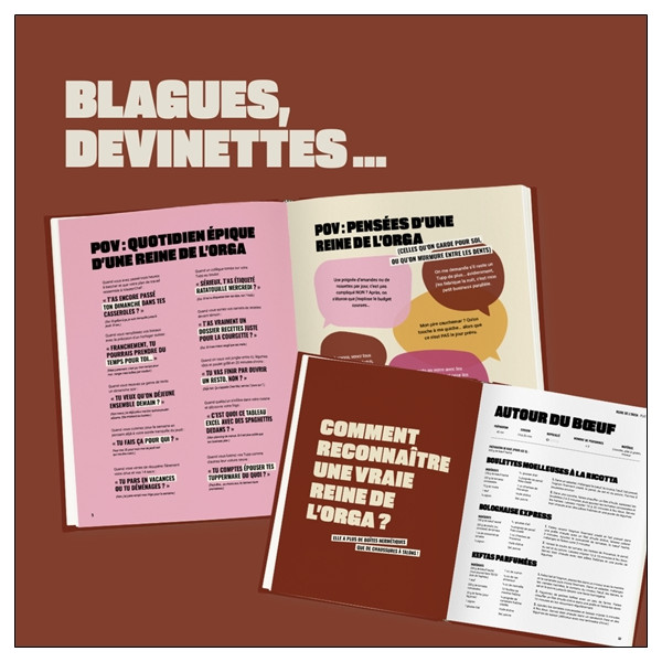Reine de l'orga - Recettes batchcooking et bonne humeur