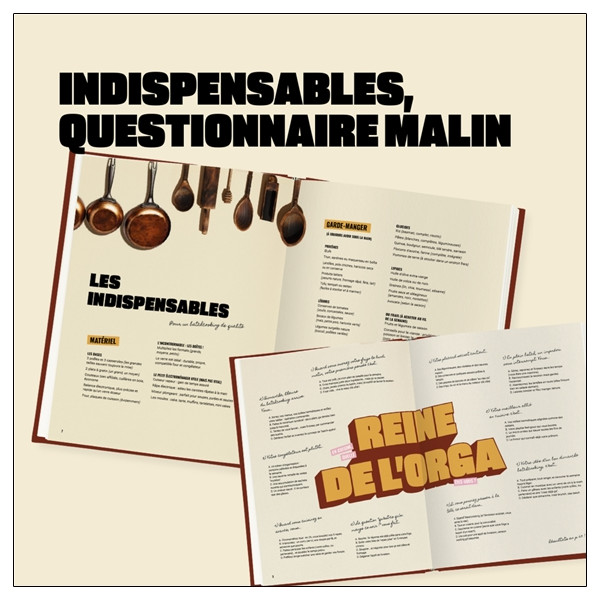 Reine de l'orga - Recettes batchcooking et bonne humeur