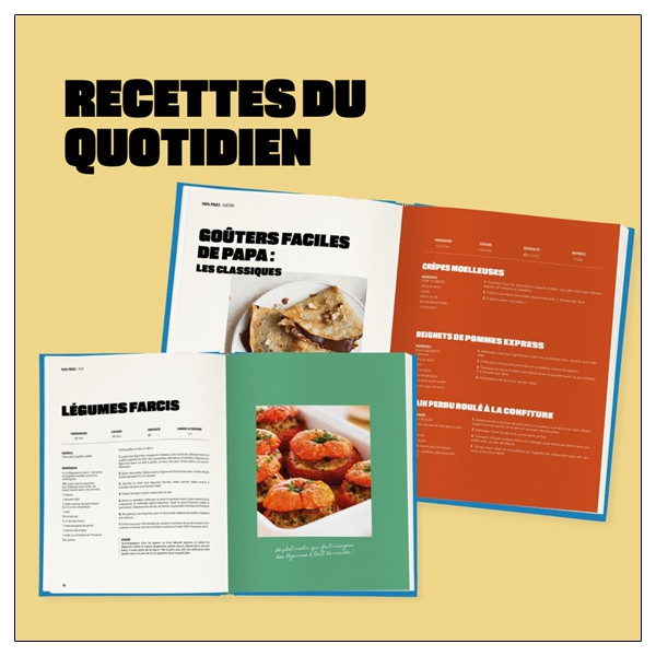 Papa poule - Recettes complices et bonne humeur
