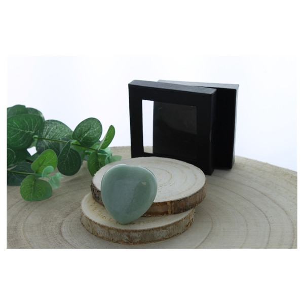 Coeur Aventurine Verte - 4,5 cm