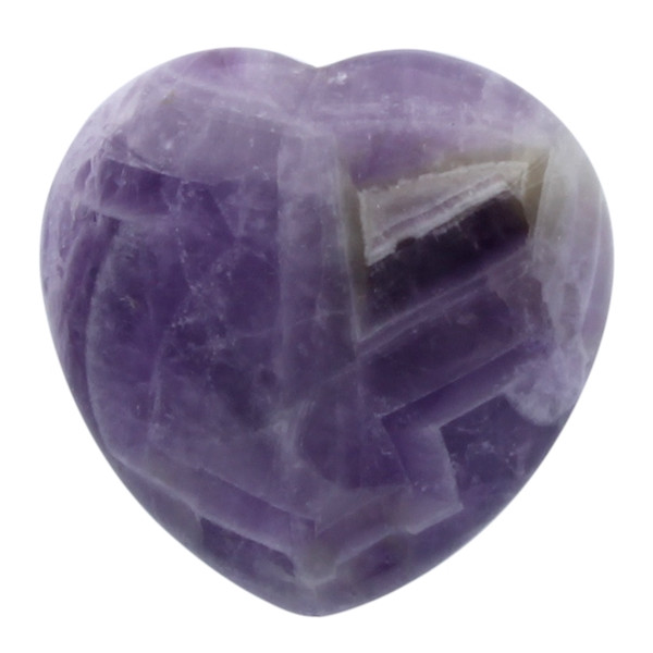 Coeur Améthyste - 4,5 cm