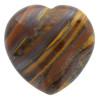 Coeur Oeil de Tigre - 4,5 cm