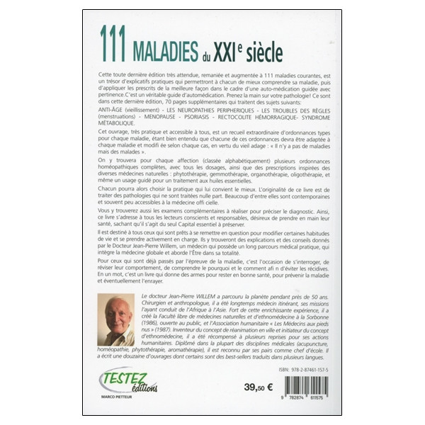 111 maladies du XXIe siècle - 111 prescriptions naturelles