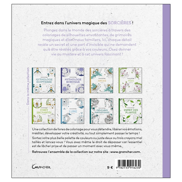 Livre de coloriage Sorcières
