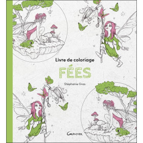 Livre de coloriage Fées