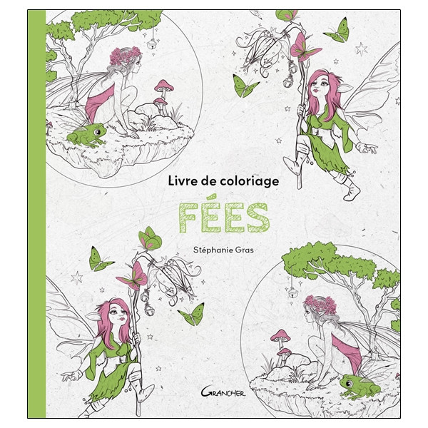 Livre de coloriage Fées
