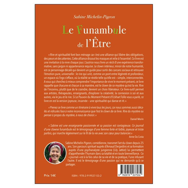Le Funambule de l'être - Journal de compagnonnage