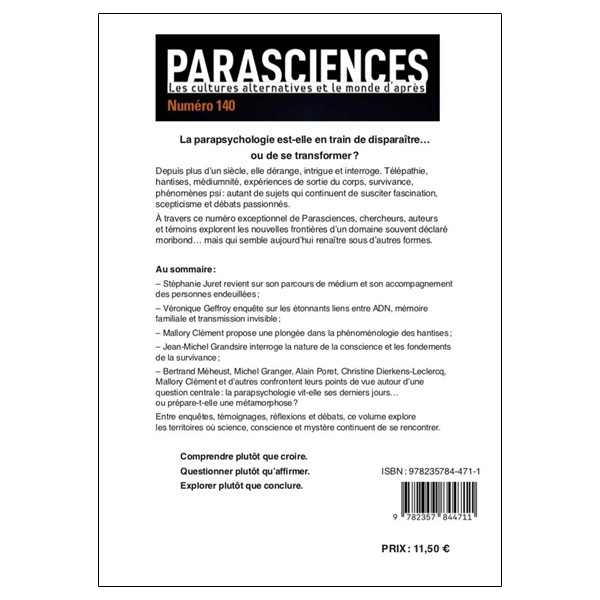 Parasciences n° 140