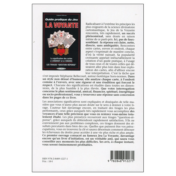 Guide pratique du Jeu La Voyante - La signification des cartes à l'endroit et à l'envers - Les Tirages `Question-Réponse`