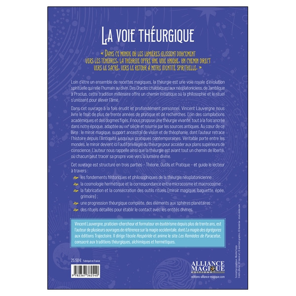 La voie théurgique - Cosmologie, rituels et pratique du miroir magique