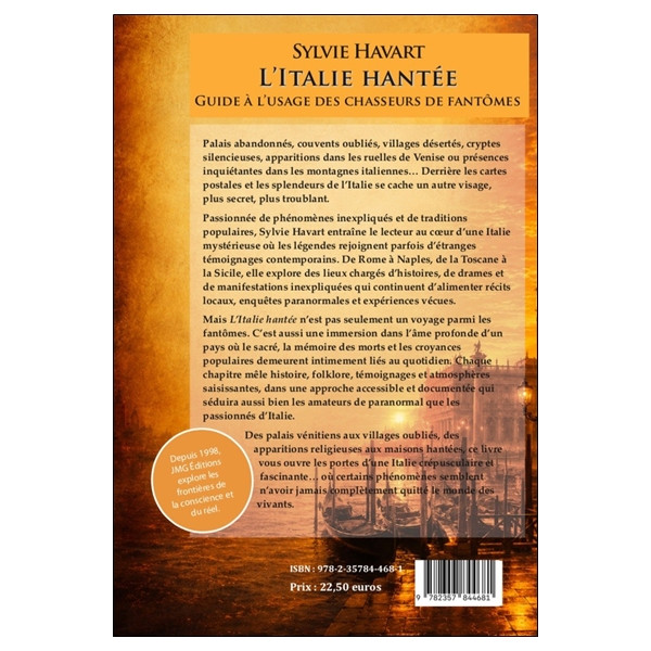 L'Italie hantée - Guide à l'usage des chasseurs de fantômes