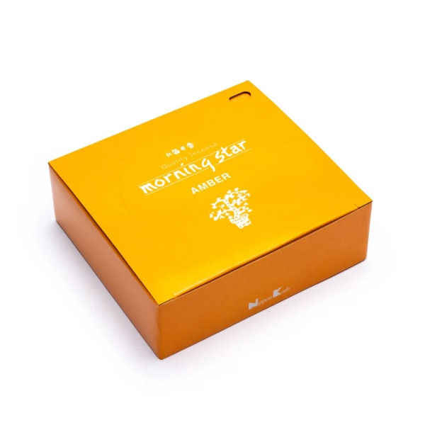 Emballé par 12, Emballé par 12, Encens Morning Star Ambre -- 20 g