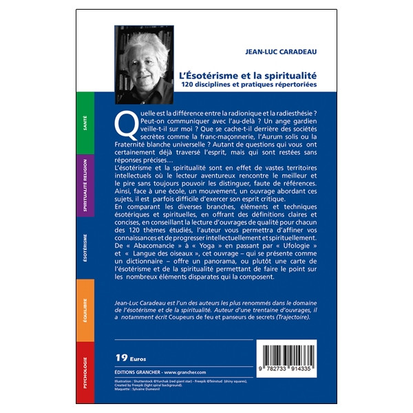 L'ésotérisme et la spiritualité - 120 disciplines et pratiques répertoriées - ABC