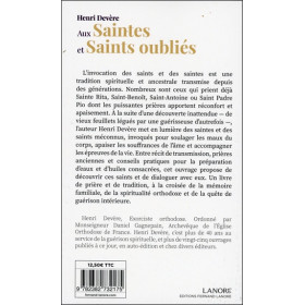 Aux Saintes et Saints oubliés - Prières, eaux et huiles de guérison