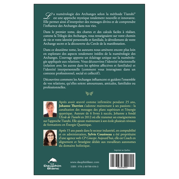 La numérologie des Archanges selon la méthode Tianshi® - Tome 2 : Les relations
