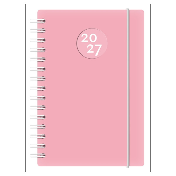 Agenda Euro-EUR 2027 rose