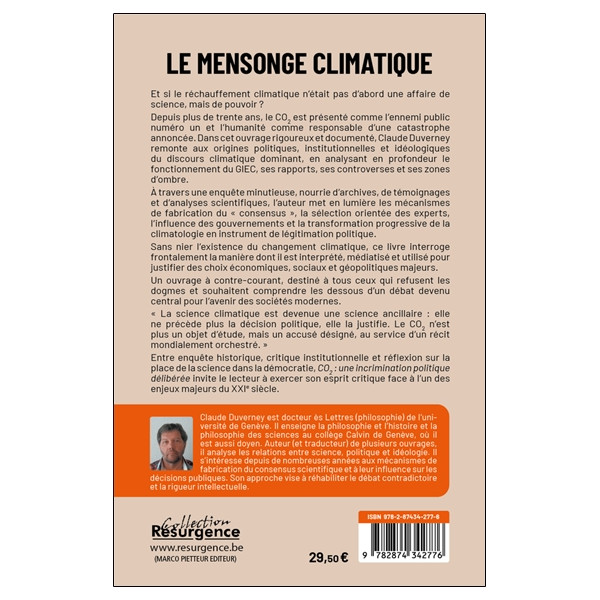 Le mensonge climatique - Faites entrer l'accusé : le CO2 bouc émissaire ?