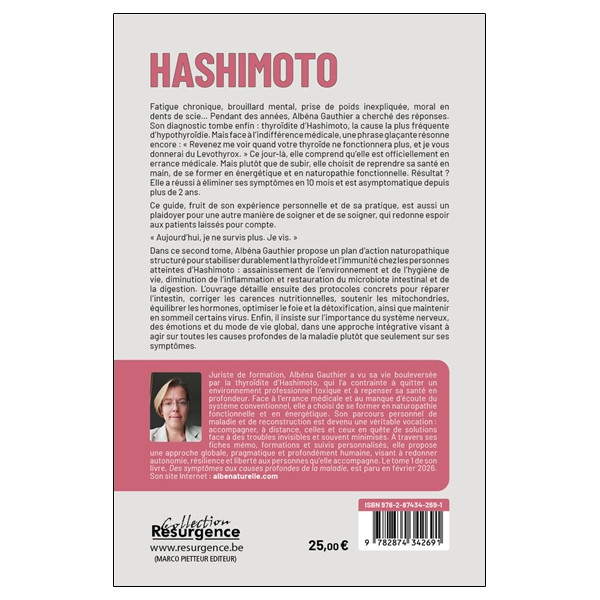 Hashimoto - Comment je suis sortie de l'errance médicale grâce à la naturopathie Tome 2