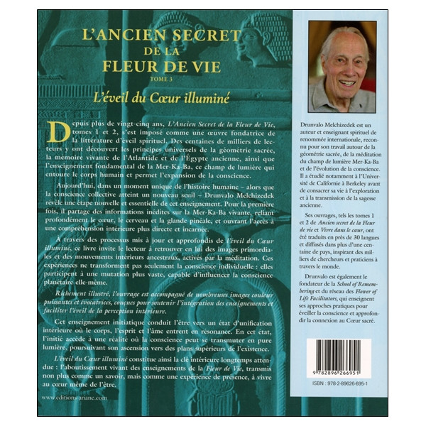 L'ancien secret de la Fleur de vie Tome 3 - L'éveil du coeur illuminé