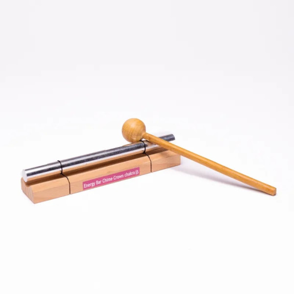 Barre musicale carillon thérapeutique 7° Chakra note SI --16.3 cm