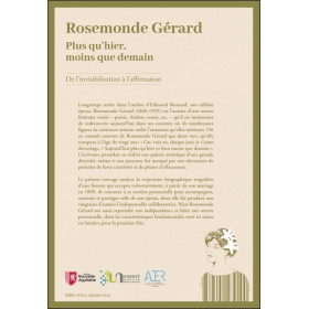 Rosemond Gérard - De l'invisibilisation à l'affirmation