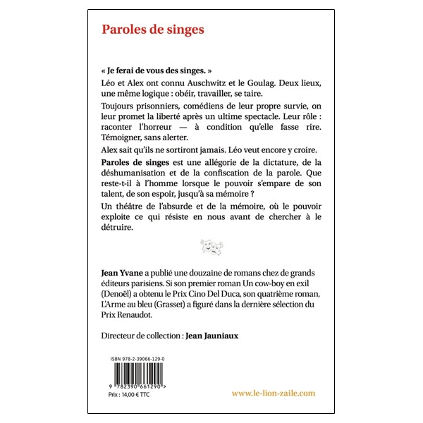 Paroles de singes