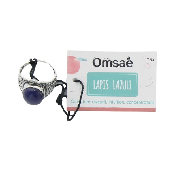 Bague Lapis Lazuli Argent 925 Kanti T53