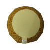 Zafu en Sarrasin Imprimé Mandala Jaune