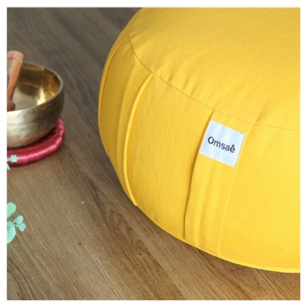 Zafu en Kapok Bio Jaune