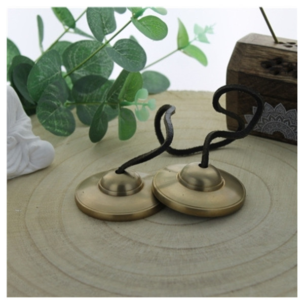 Cymbale Tibétaine en Bronze Petit Modèle