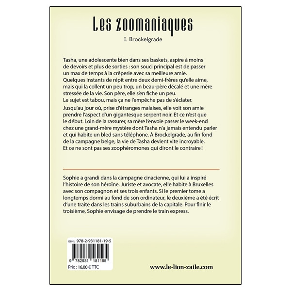 Les Zoomaniaques Tome 1 : Brockelgrade